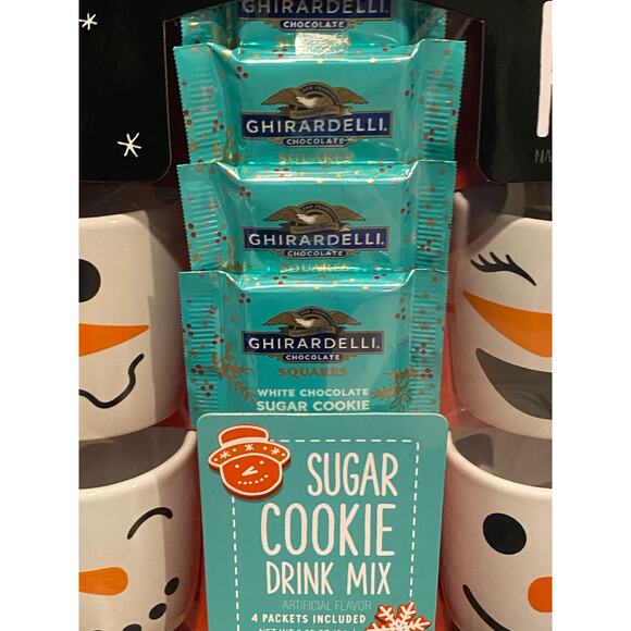 Ghirardelli Sugar Cookie Snowman‎ Gift Set - Picture 2 of 7